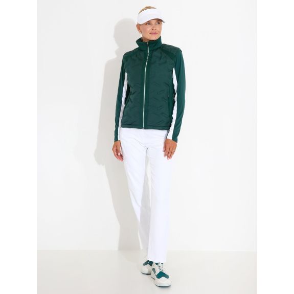 Veste Hybride Sans Manches Portrush Course Green Femme