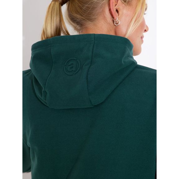 Sweat à capuche Course Green Femme