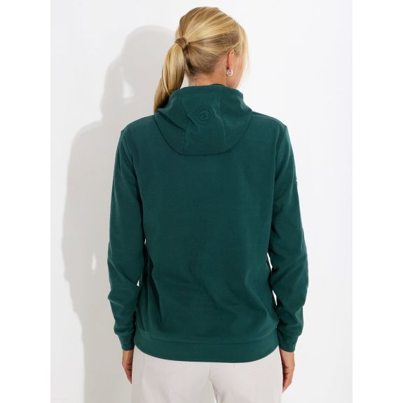 Sweat à capuche Course Green Femme