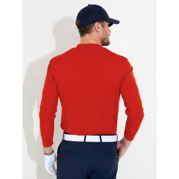 Polo Aloha UV Red Homme