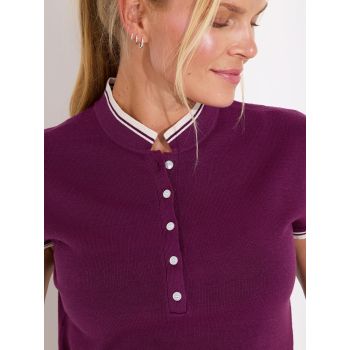 Polo Niblick Beetroot Femme