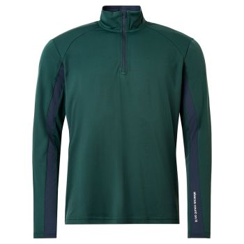 Polo manches longues Aloha Course Green Homme