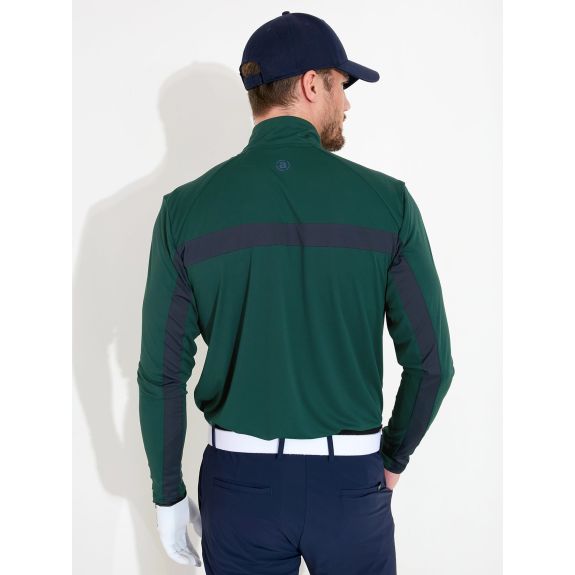Polo manches longues Aloha Course Green Homme