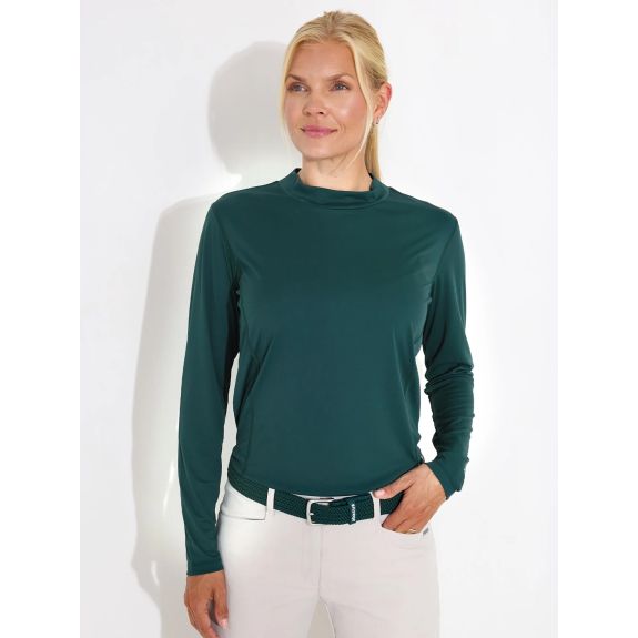 Polo Aloha UV Course Green Femme