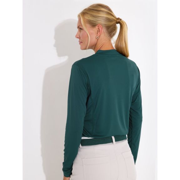 Polo Aloha UV Course Green Femme