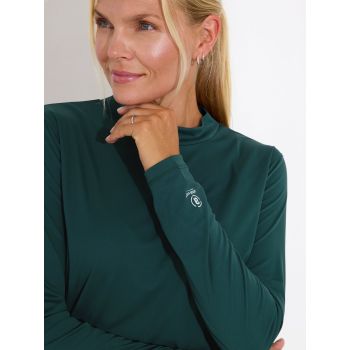 Polo Aloha UV Course Green Femme