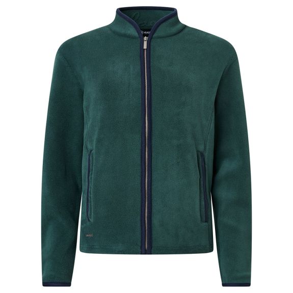 Veste Foxhills midlayer Course Green Femme