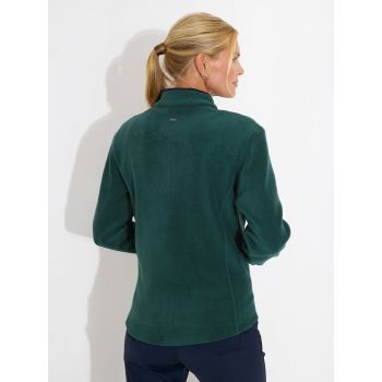 Veste Foxhills midlayer Course Green Femme