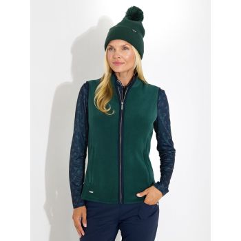 Veste sans manche Foxhills midlayer Course Green Femme 2