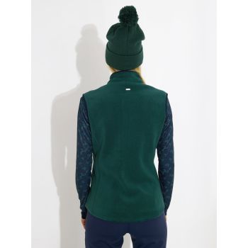Veste sans manche Foxhills midlayer Course Green Femme