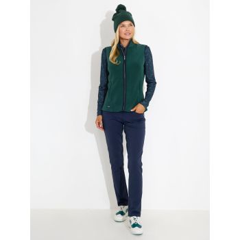 Veste sans manche Foxhills midlayer Course Green Femme