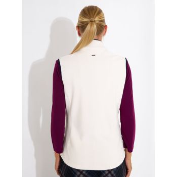 Veste sans manche Foxhills midlayer Course Green Femme