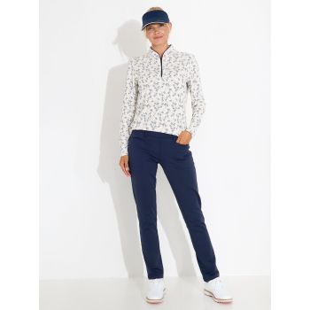 Pull 1/4 Zip Wisley longsleeve Clam Femme