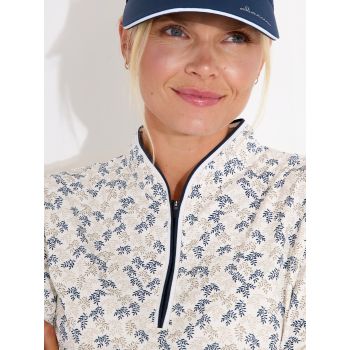 Pull 1/4 Zip Wisley longsleeve Clam Femme