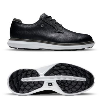 Traditions Spikeless Blucher 57941 Noir Blanc Homme