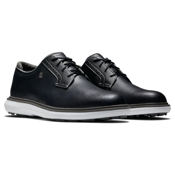 Traditions Spikeless Blucher 57941 Noir Blanc Homme