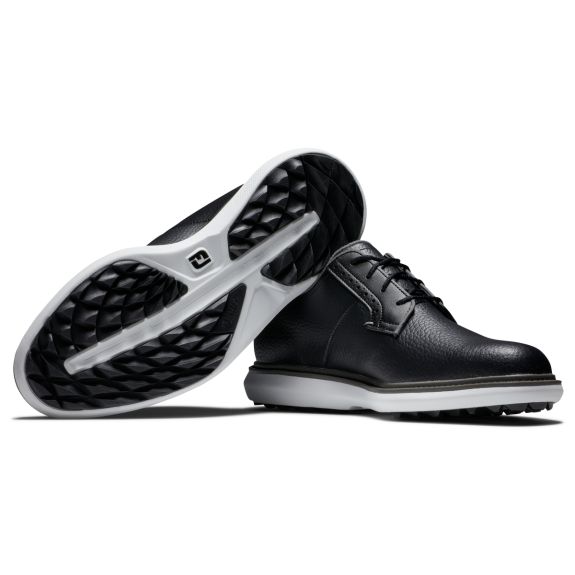Traditions Spikeless Blucher 57941 Noir Blanc Homme