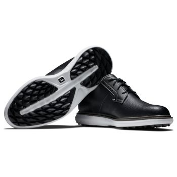 Traditions Spikeless Blucher 57941 Noir Blanc Homme