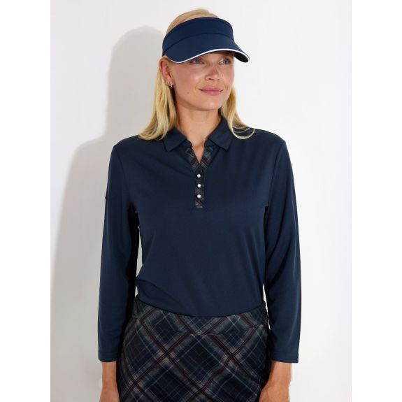 Polo Limerick Navy Combo Femme