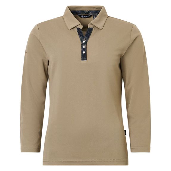 Polo Limerick Taupe Femme