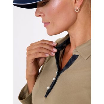 Polo Limerick Taupe Femme