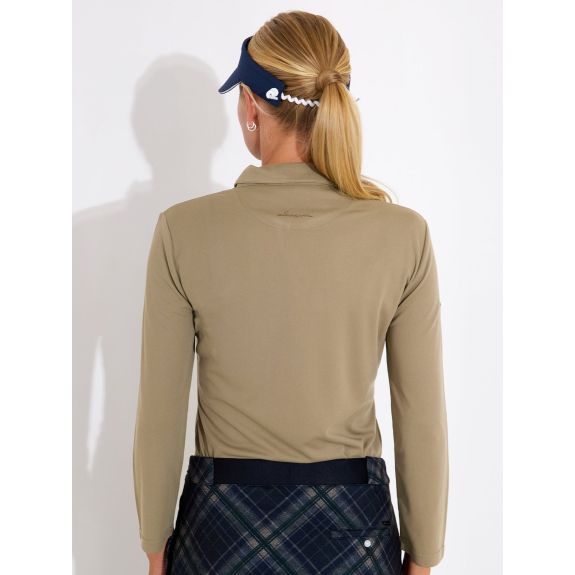 Polo Limerick Taupe Femme