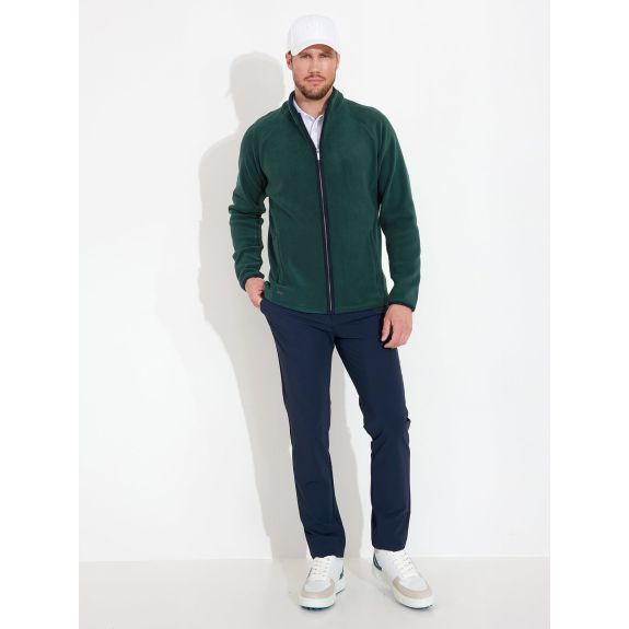 Midlayer fullzip Foxhills Course Green Homme