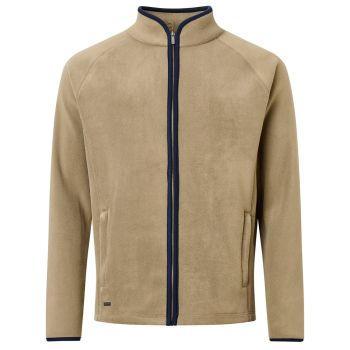 Midlayer fullzip Foxhills Taupe Homme