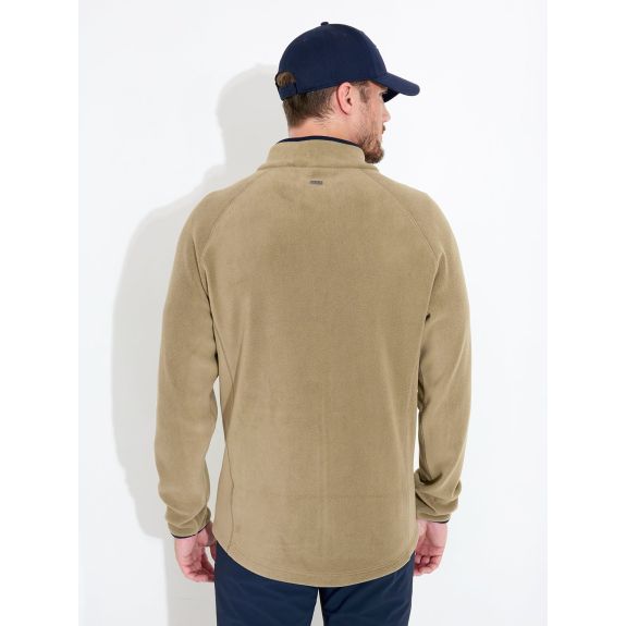 Midlayer fullzip Foxhills Taupe Homme
