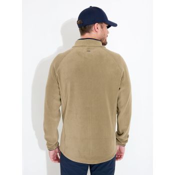 Midlayer fullzip Foxhills Taupe Homme