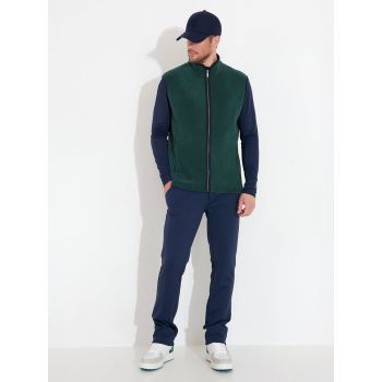 Midlayer sans manche Foxhills Course Green Homme