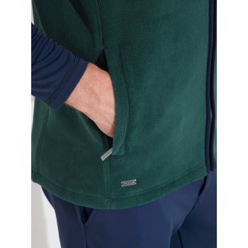 Midlayer sans manche Foxhills Course Green Homme