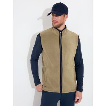 Midlayer sans manche Foxhills Taupe Homme