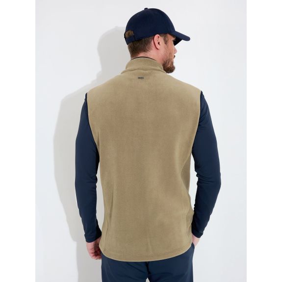 Midlayer sans manche Foxhills Taupe Homme