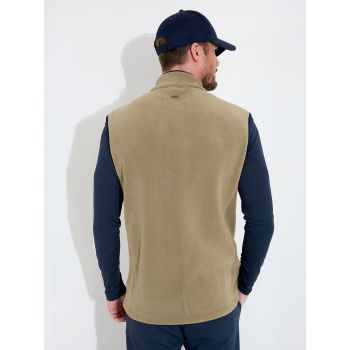 Midlayer sans manche Foxhills Taupe Homme