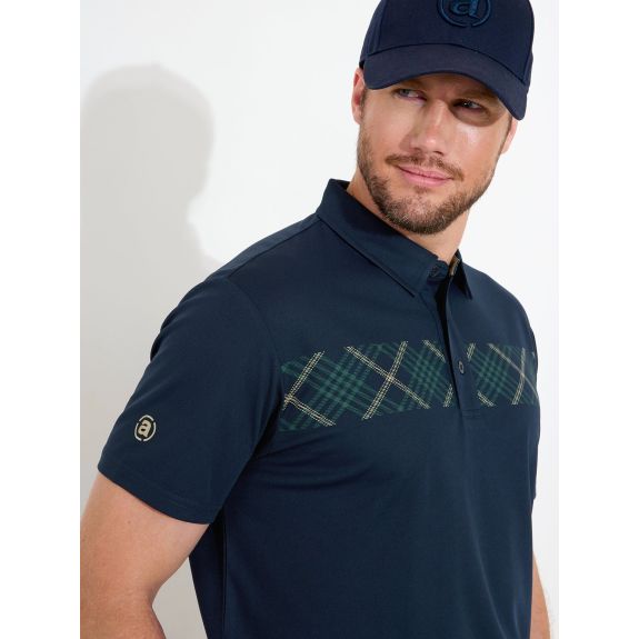 Polo Cape drycool Navy Homme