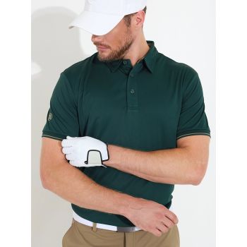 Polo Hamilton drycool Course Green Homme