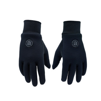 2 Gants Hiver Noir Femme