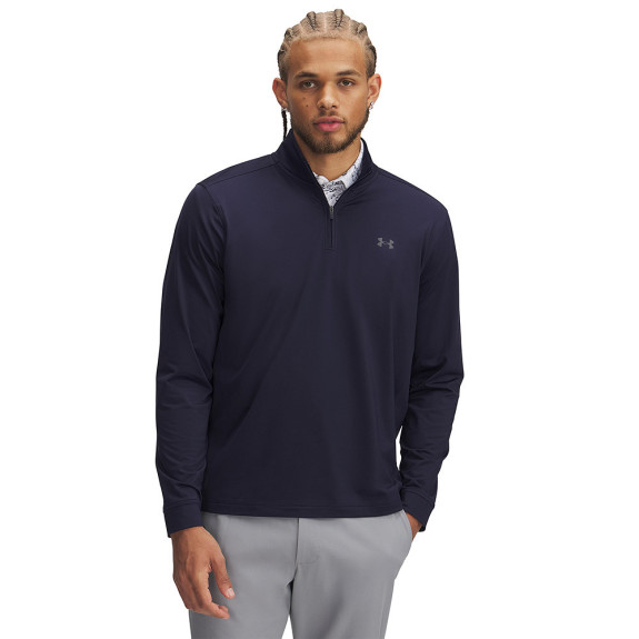 Veste 1/4 Zip UA Drive Midnight Navy Homme