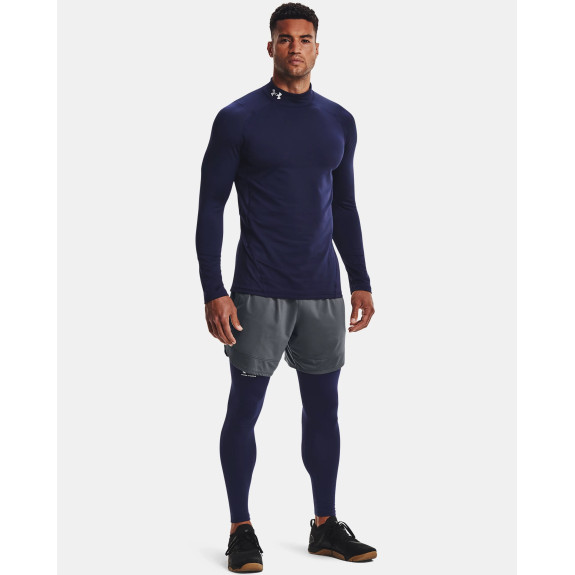 Midlayer UA Drive Fitted Mock Midnight Navy Homme