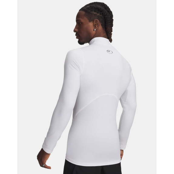 Midlayer UA Drive Fitted Mock White Homme