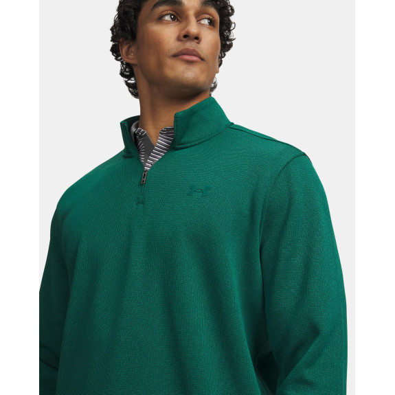 Sweat Fleece QZ Campus Ivy Homme