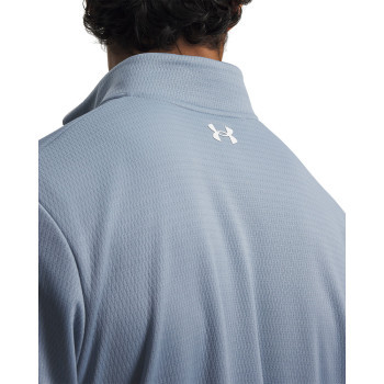 Pull 1/4 Zip UA Drive MatchPlay Blue Wind Homme