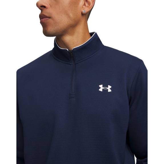 Pull 1/4 Zip UA Drive MatchPlay Navy Homme