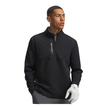 Pull 1/4 Zip UA Drive Pro Hybrid HZ Black Homme