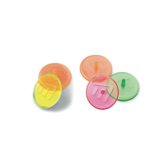 12 Puces Ball Marker Néon MAZDTE0030