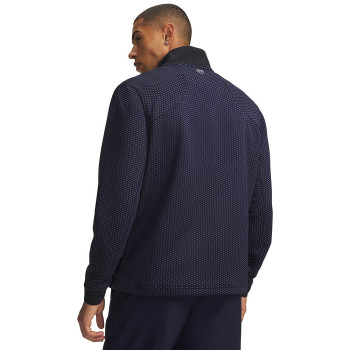 Pull 1/4 Zip UA Drive Pro Hybrid HZ Midnight Navy Homme 2