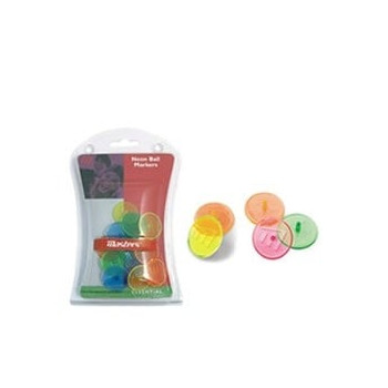 12 Puces Ball Marker Néon MAZDTE0030 2