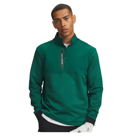 Pull 1/4 Zip UA Drive Pro Hybrid HZ Campus Ivy...