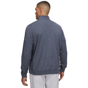 Pull 1/4 Zip UA Sweaterfleece Hybrid HZ Downpour Gray Homme